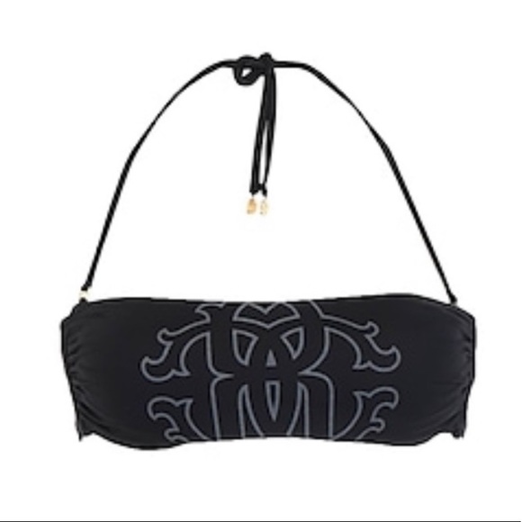 NEW Roberto Cavalli Logo Print Bikini - Picture 11 of 12